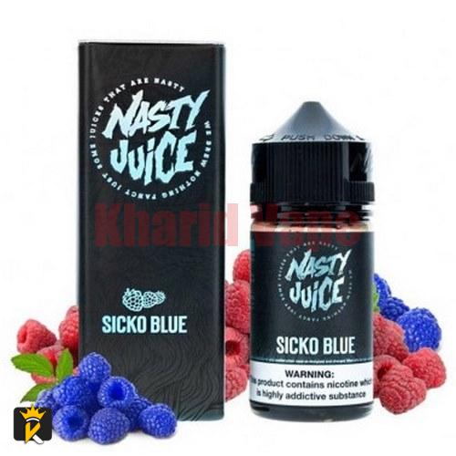 جویس تمشک و توت نستی <br><span>Nasty Sicko Blue 60ml</span>